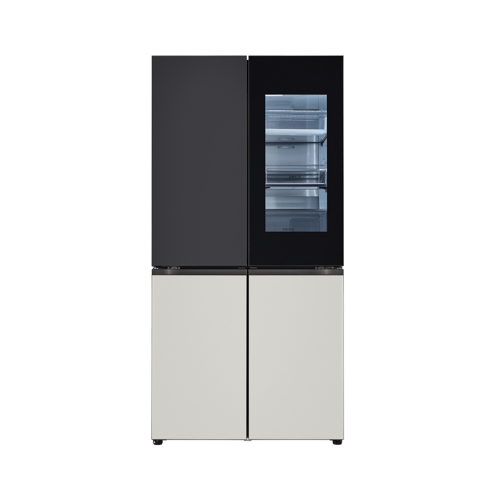 LG 오브제컬렉션 LG 디오스 노크온 더블매직스페이스 오브제컬렉션 냉장고 (M871MBG551S.AKOR) 메인이미지 0