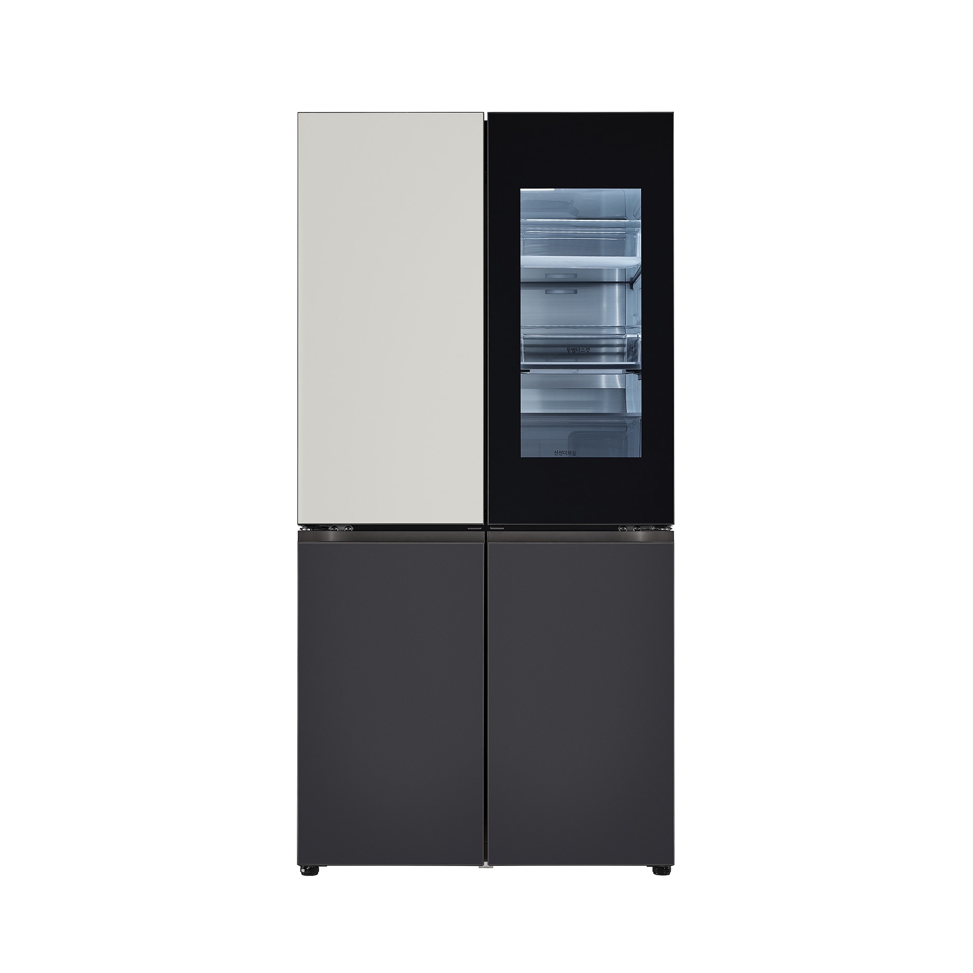 냉장고 LG 디오스 노크온 더블매직스페이스 오브제컬렉션 냉장고 (M871MGB551S.AKOR) 줌이미지 0