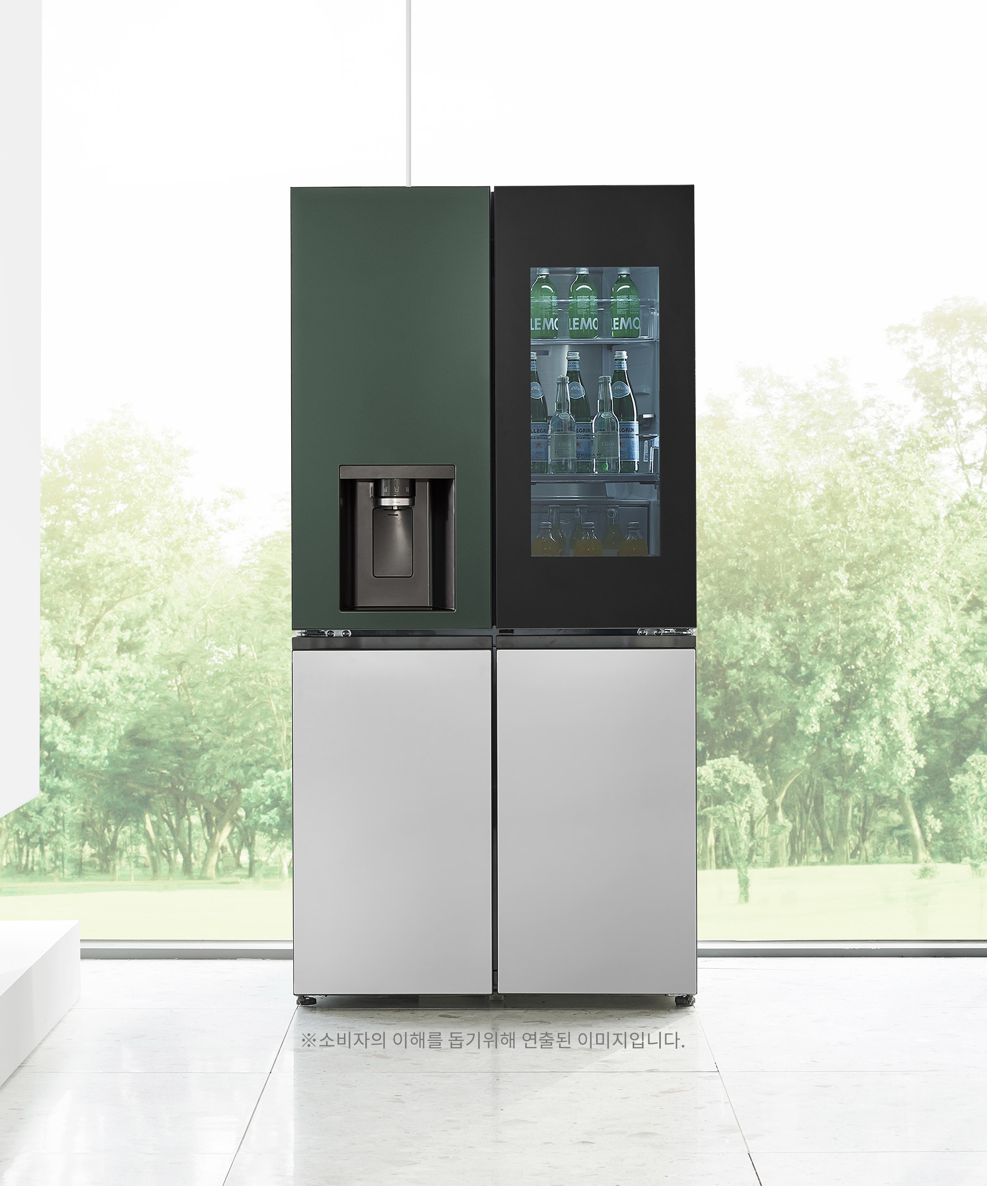 냉장고 LG 디오스 오브제컬렉션 얼음정수기냉장고 (W822SGS462.AKOR) 메인이미지 0