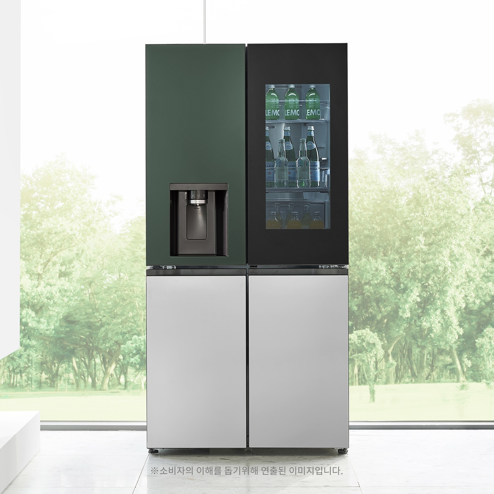 냉장고 LG 디오스 오브제컬렉션 얼음정수기냉장고 (W822SGS462.AKOR) 줌이미지 0