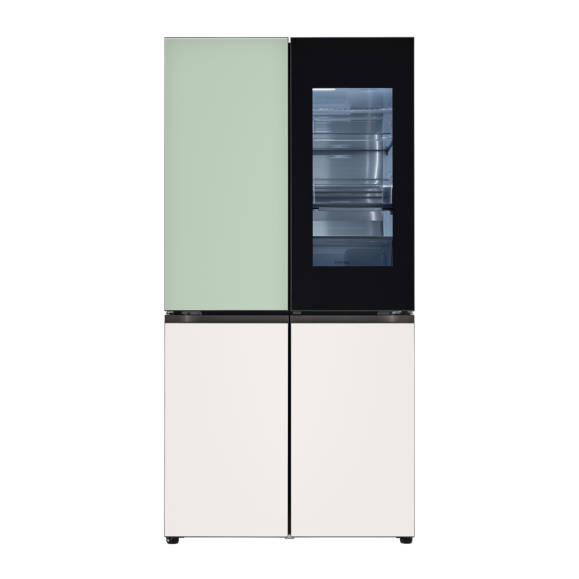 LG 오브제컬렉션 LG 디오스 오브제컬렉션 노크온 매직스페이스 냉장고 (M872GMB451S.AKOR) 줌이미지 0