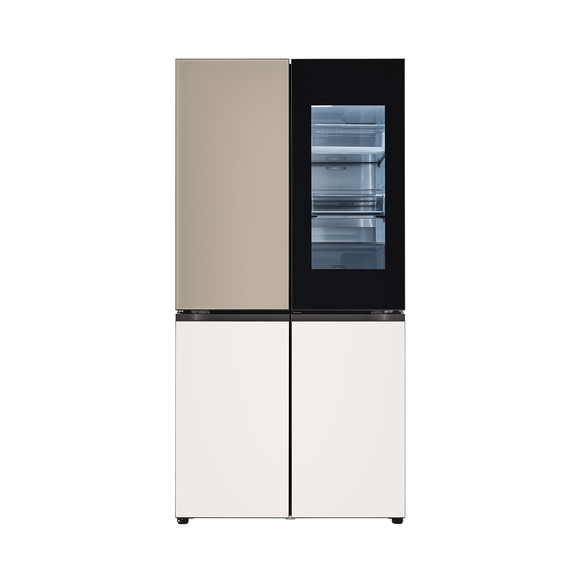 냉장고 LG 디오스 오브제컬렉션 노크온 매직스페이스 냉장고 (M872GCB451S.AKOR) 줌이미지 0
