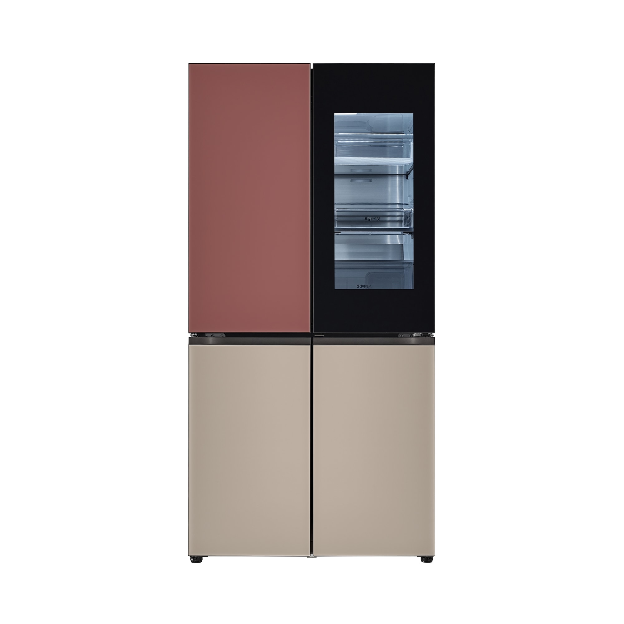 냉장고 LG 디오스 오브제컬렉션 노크온 매직스페이스 냉장고 (M872GRC451S.AKOR) 줌이미지 0