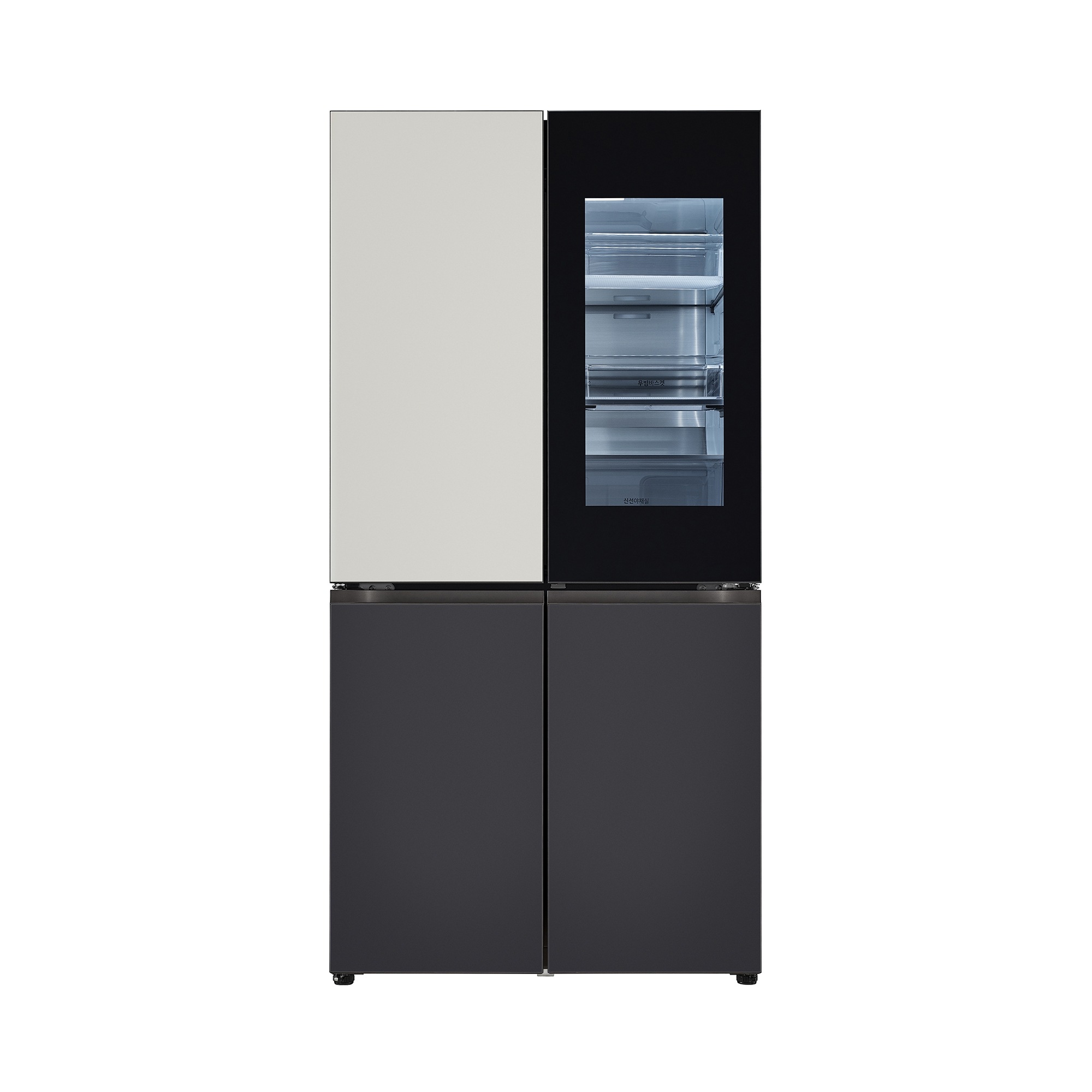 냉장고 LG 디오스 오브제컬렉션 노크온 매직스페이스 냉장고 (M872MGB451S.AKOR) 줌이미지 0