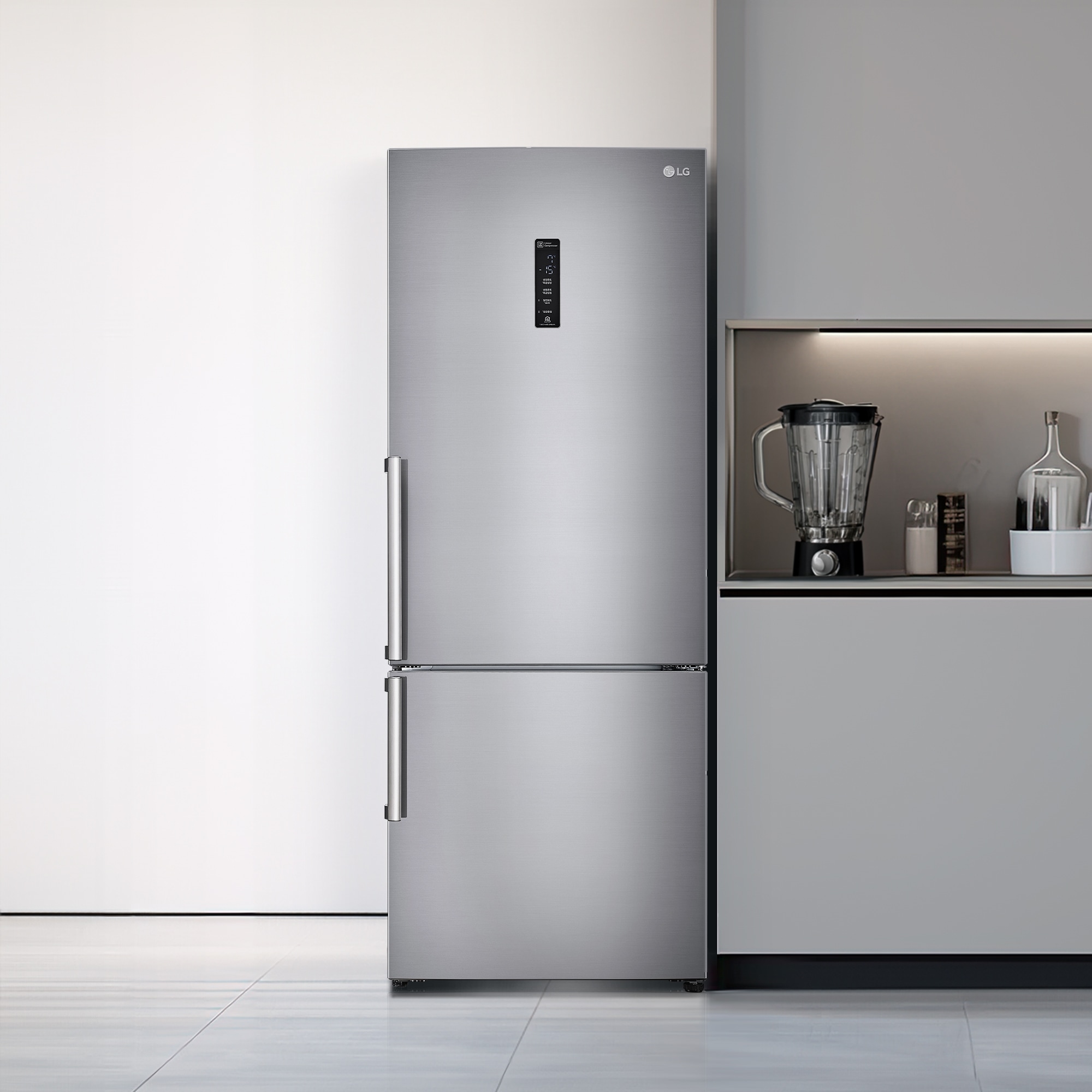 냉장고 LG 모던엣지 냉장고 (M451S53.AKOR) 줌이미지 1