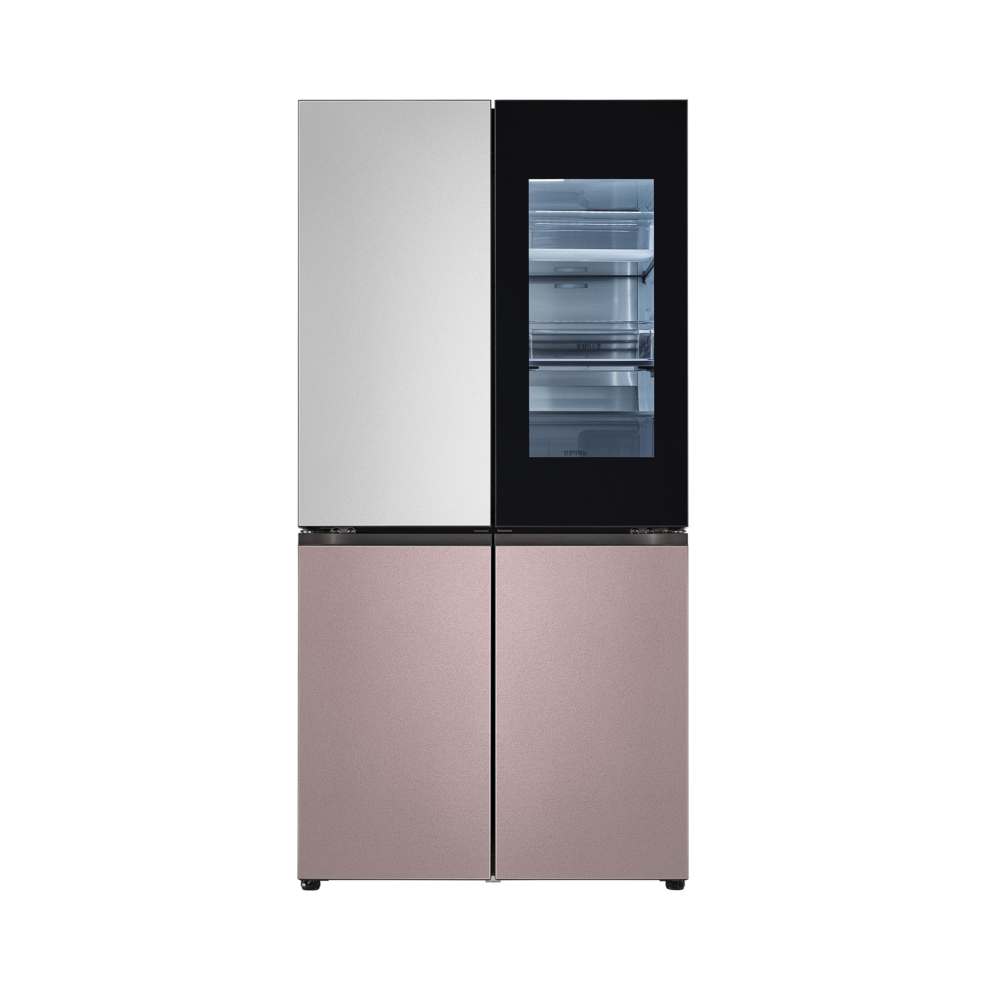 LG 오브제컬렉션 LG 디오스 오브제컬렉션 노크온 더블매직스페이스 냉장고 (M872SVK551S.AKOR) 줌이미지 0