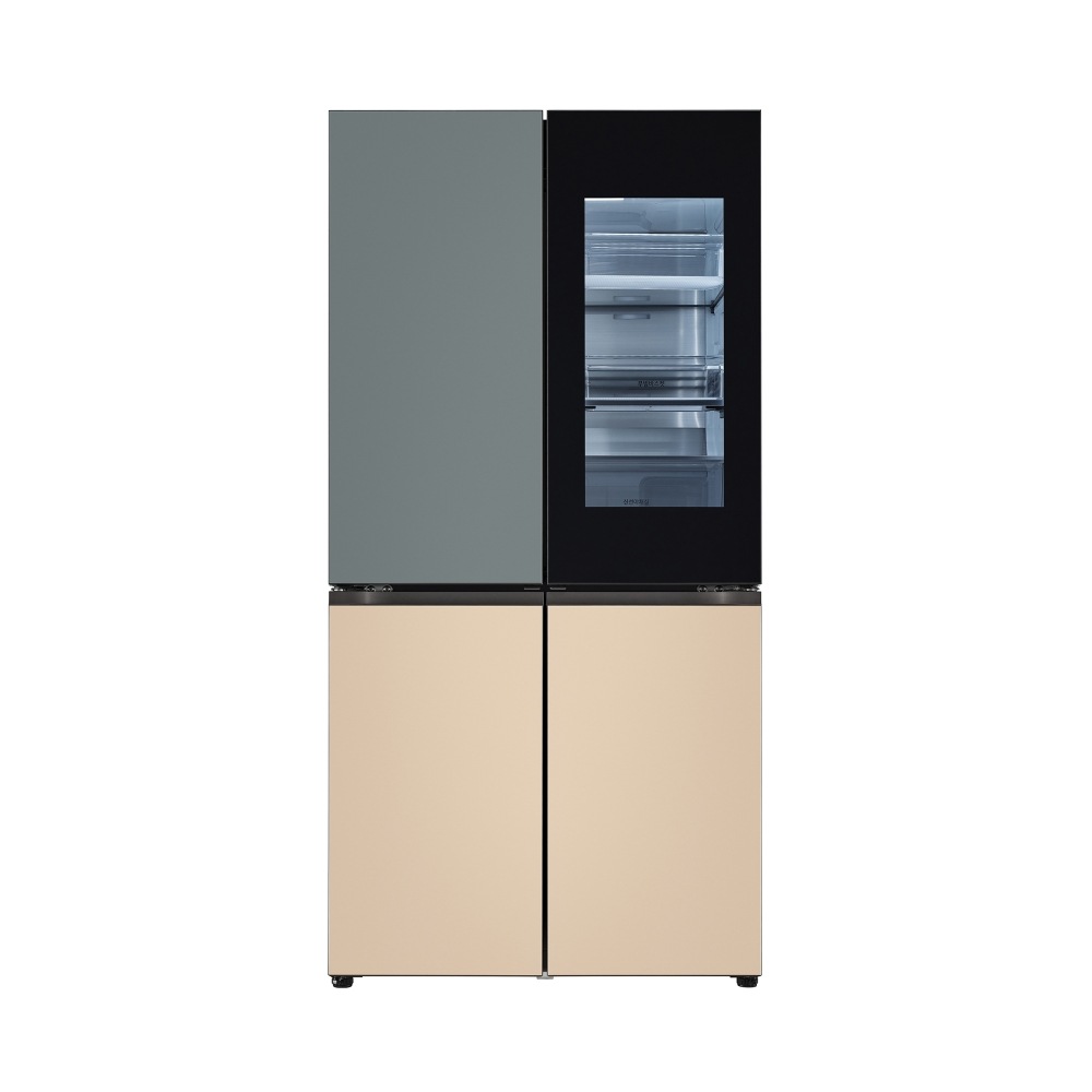 냉장고 LG 디오스 오브제컬렉션 노크온 더블매직스페이스 냉장고 (M872FBS551S.AKOR) 메인이미지 0