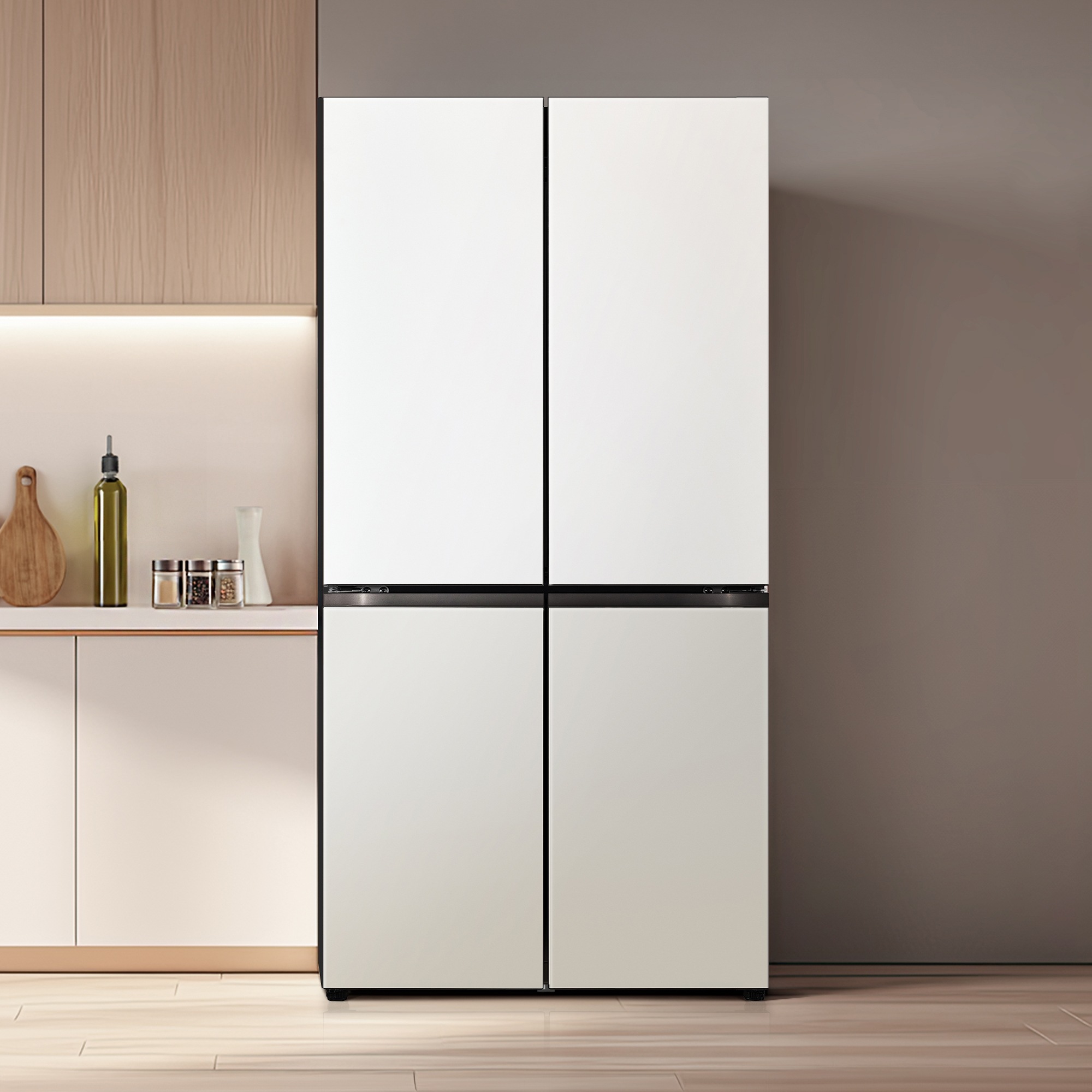 LG 오브제컬렉션 LG 디오스 오브제컬렉션 베이직 냉장고 (M873MWG031S.AKOR) 줌이미지 0