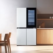 LG 오브제컬렉션 LG 디오스 오브제컬렉션 노크온 냉장고 (T873MWW312.CKOR) 썸네일이미지 0