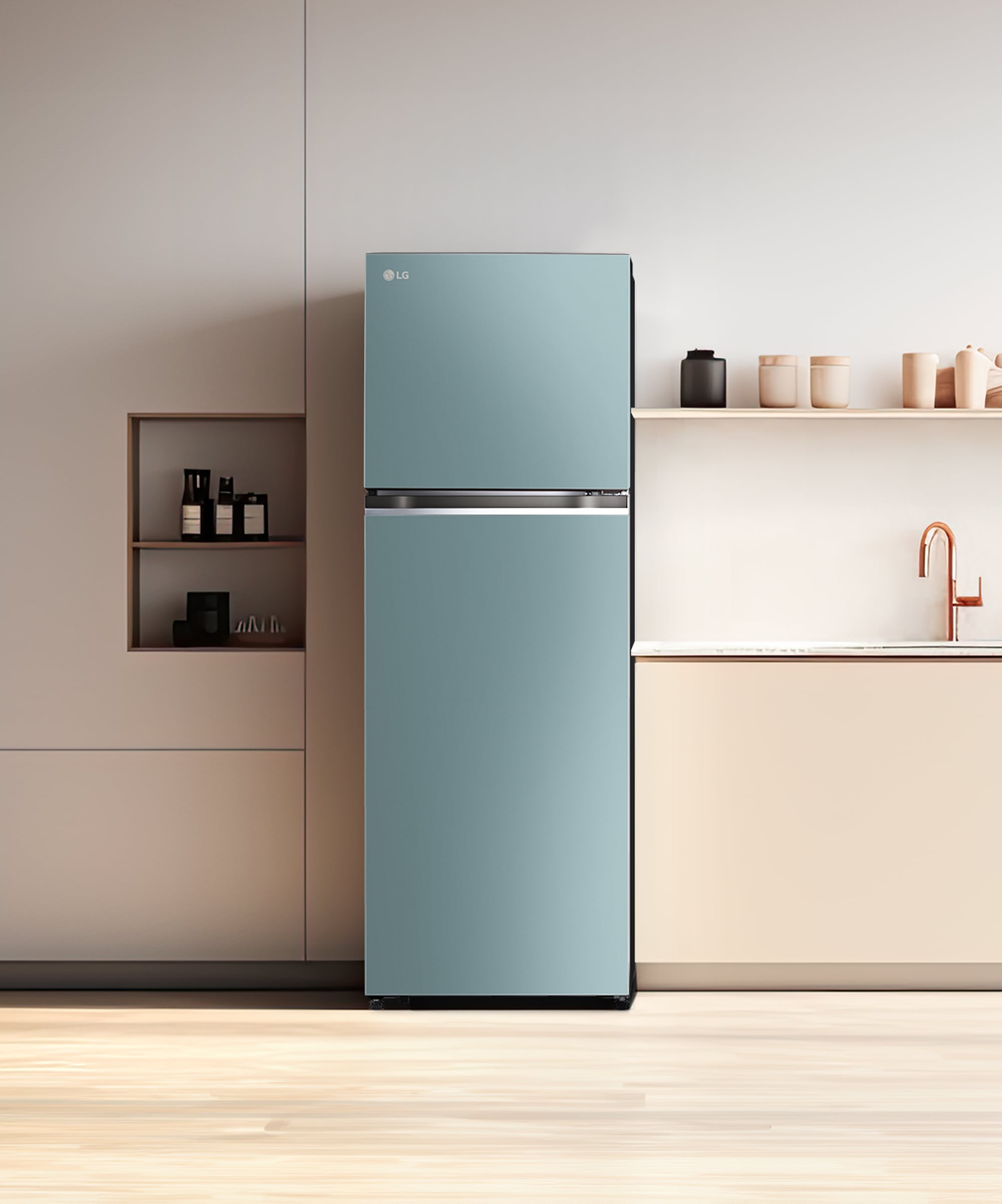 냉장고 LG 일반냉장고 오브제컬렉션 (D332MCT34.AKOR) 메인이미지 0
