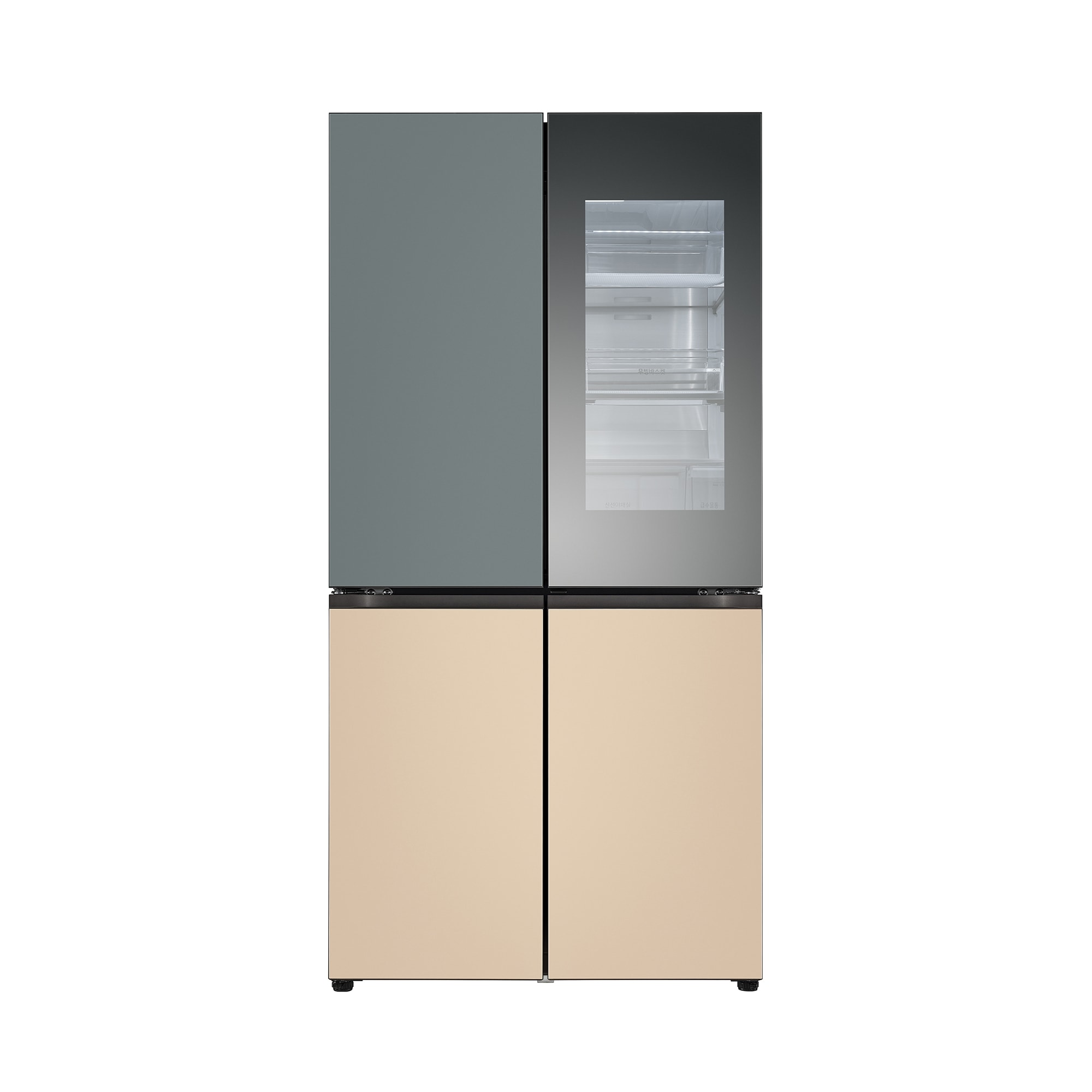 LG 오브제컬렉션 LG 디오스 오브제컬렉션 노크온 매직스페이스 냉장고 (M873FBS471S.AKOR) 줌이미지 0