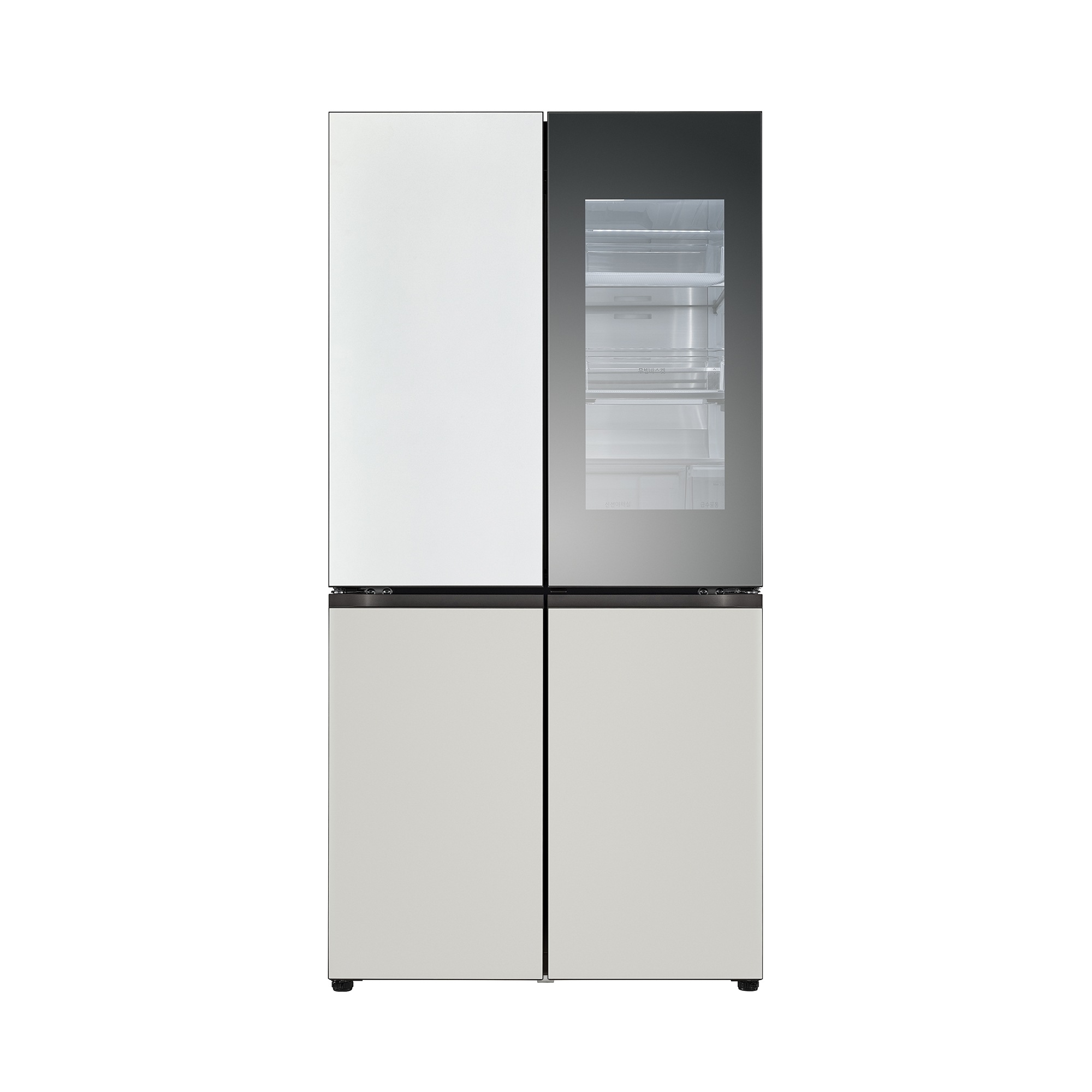 냉장고 LG 디오스 오브제컬렉션 노크온 매직스페이스 냉장고 (M873MWG471S.AKOR) 줌이미지 0