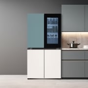 LG 업 가전 LG 디오스 오브제컬렉션 노크온 냉장고 (T873MTE312.CKOR) 썸네일이미지 0