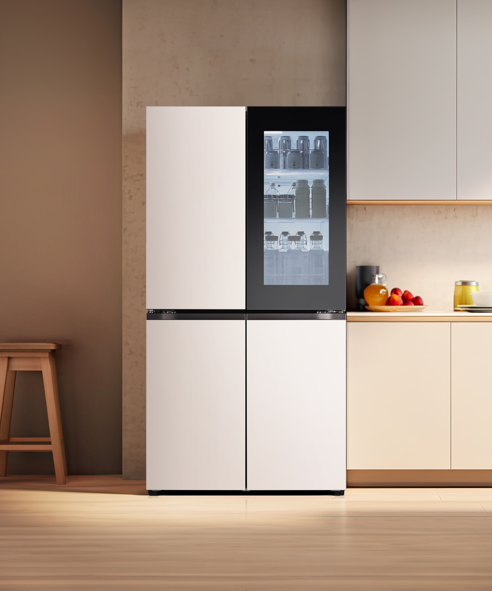 냉장고 LG 디오스 오브제컬렉션 노크온 냉장고 (T873MEE312.CKOR) 메인이미지 0