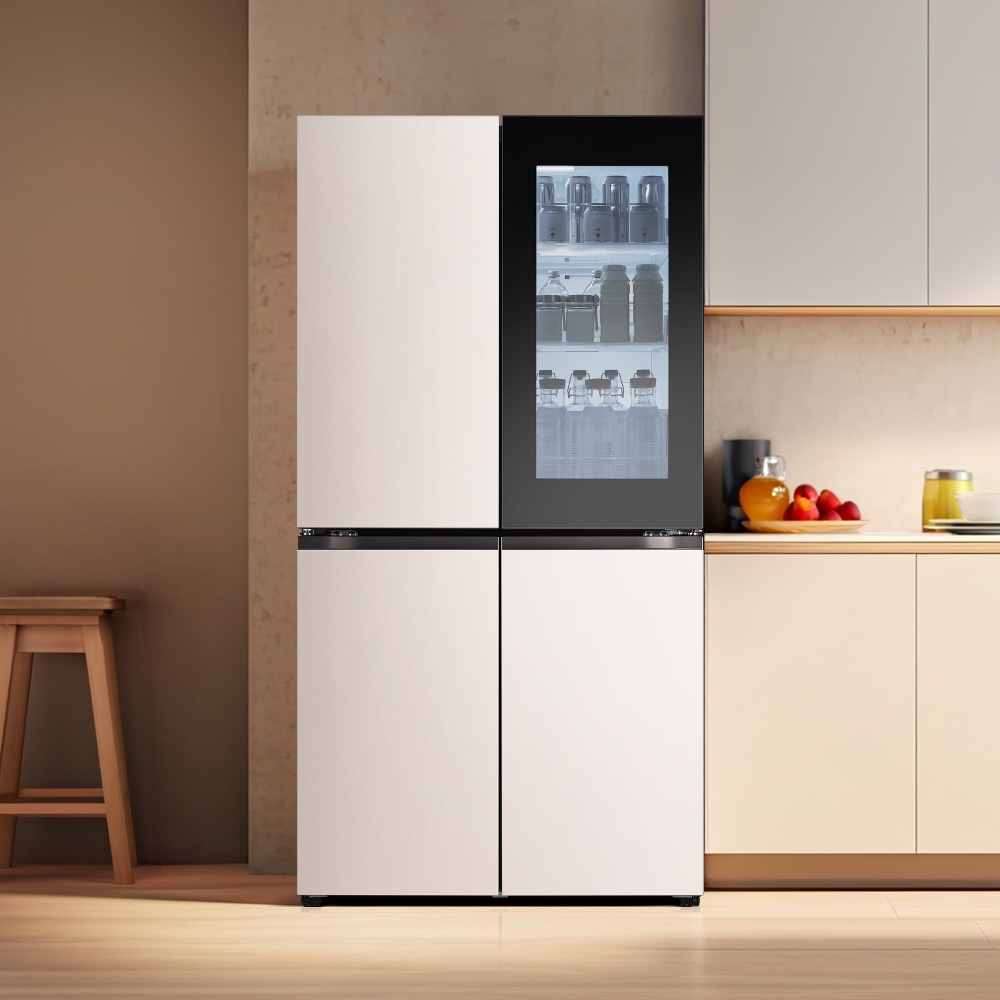 냉장고 LG 디오스 오브제컬렉션 노크온 냉장고 (T873MEE312.CKOR) 메인이미지 0