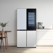 LG 오브제컬렉션 LG 디오스 오브제컬렉션 노크온 냉장고 (H874GYW312.CKOR) 썸네일이미지 0
