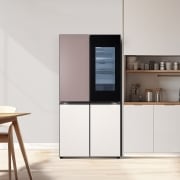 LG 업 가전 LG 디오스 오브제컬렉션 노크온 냉장고 (H874GKB312.CKOR) 썸네일이미지 0