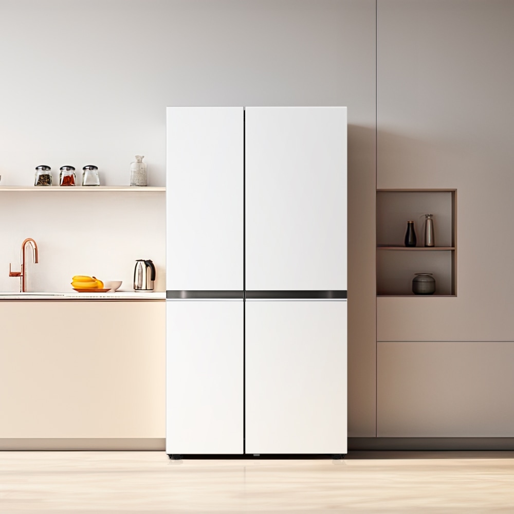 냉장고 LG 디오스 오브제컬렉션 베이직 냉장고 (S834MWW12.CKOR) 메인이미지 1
