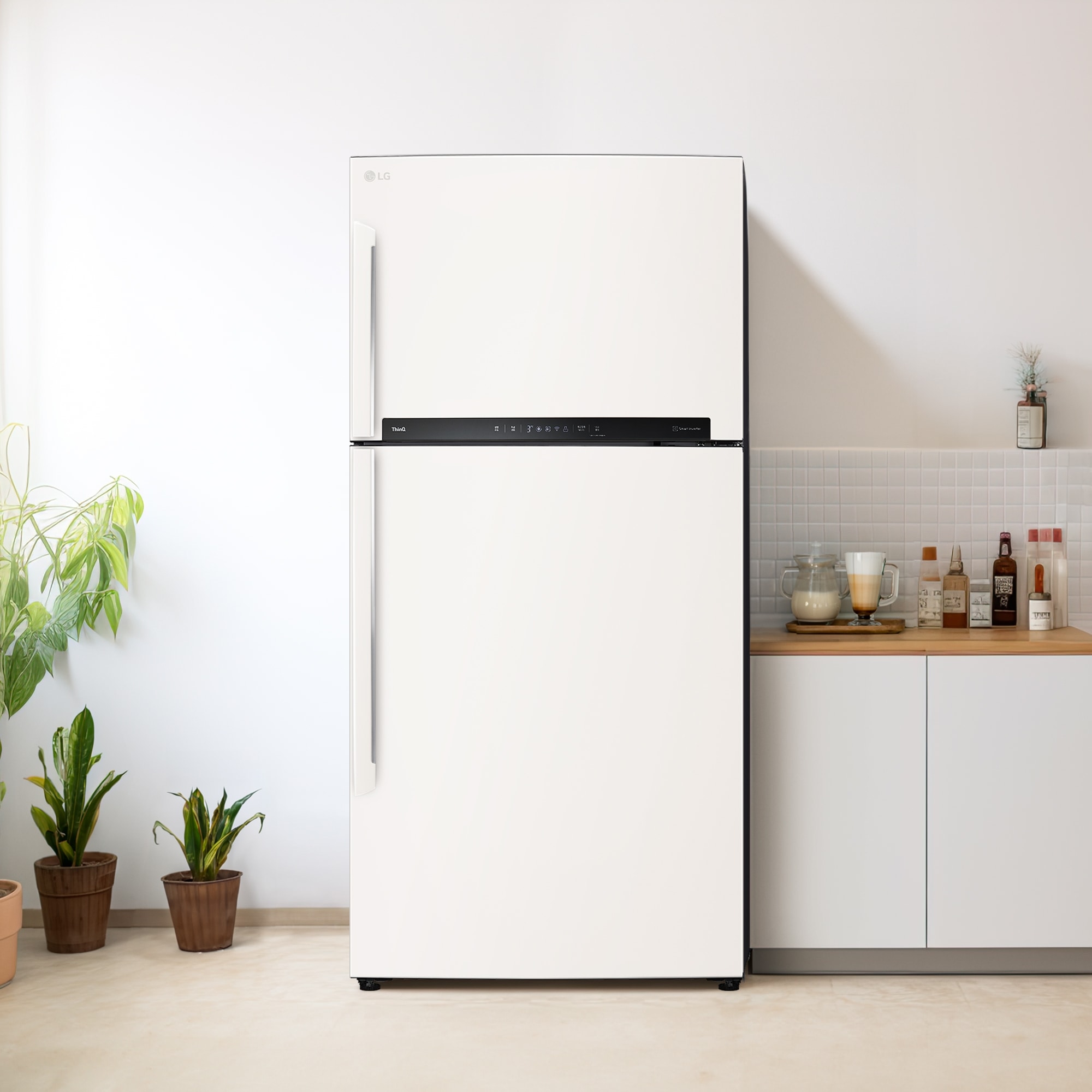 냉장고 LG 일반냉장고 오브제컬렉션 (D602MEE52.AKOR) 줌이미지 1