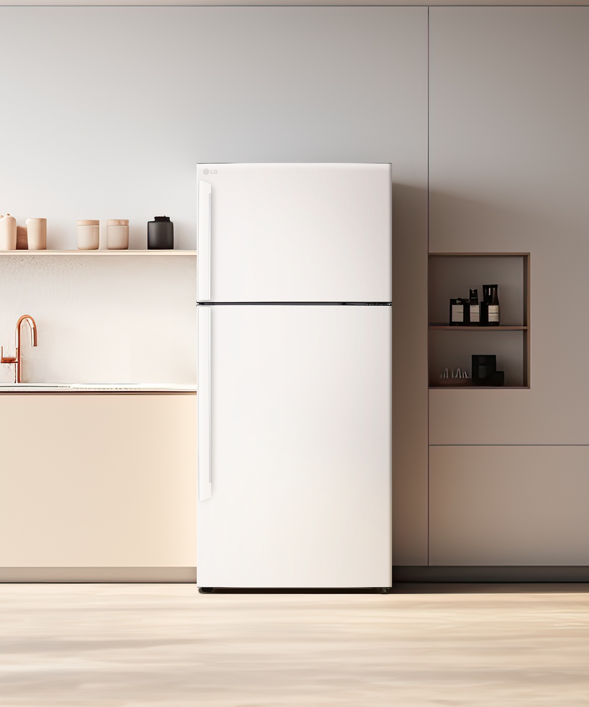 LG 오브제컬렉션 LG 일반냉장고 오브제컬렉션 (D472MEE33.AKOR) 메인이미지 0