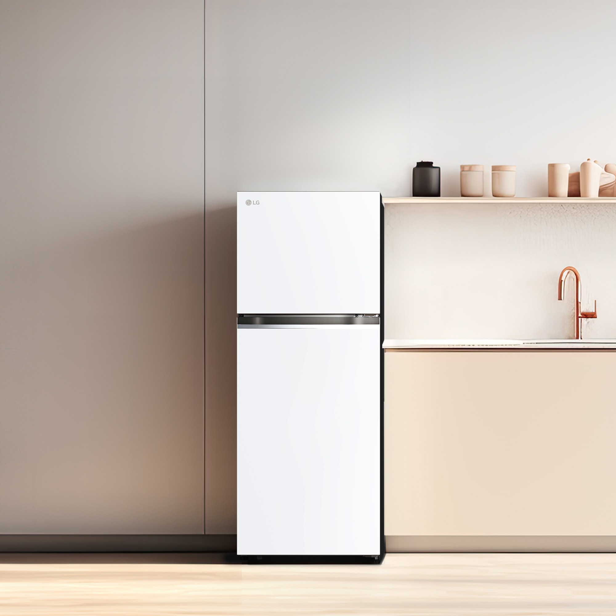냉장고 LG 일반냉장고 오브제컬렉션 (D213MCW33.AKOR) 줌이미지 1