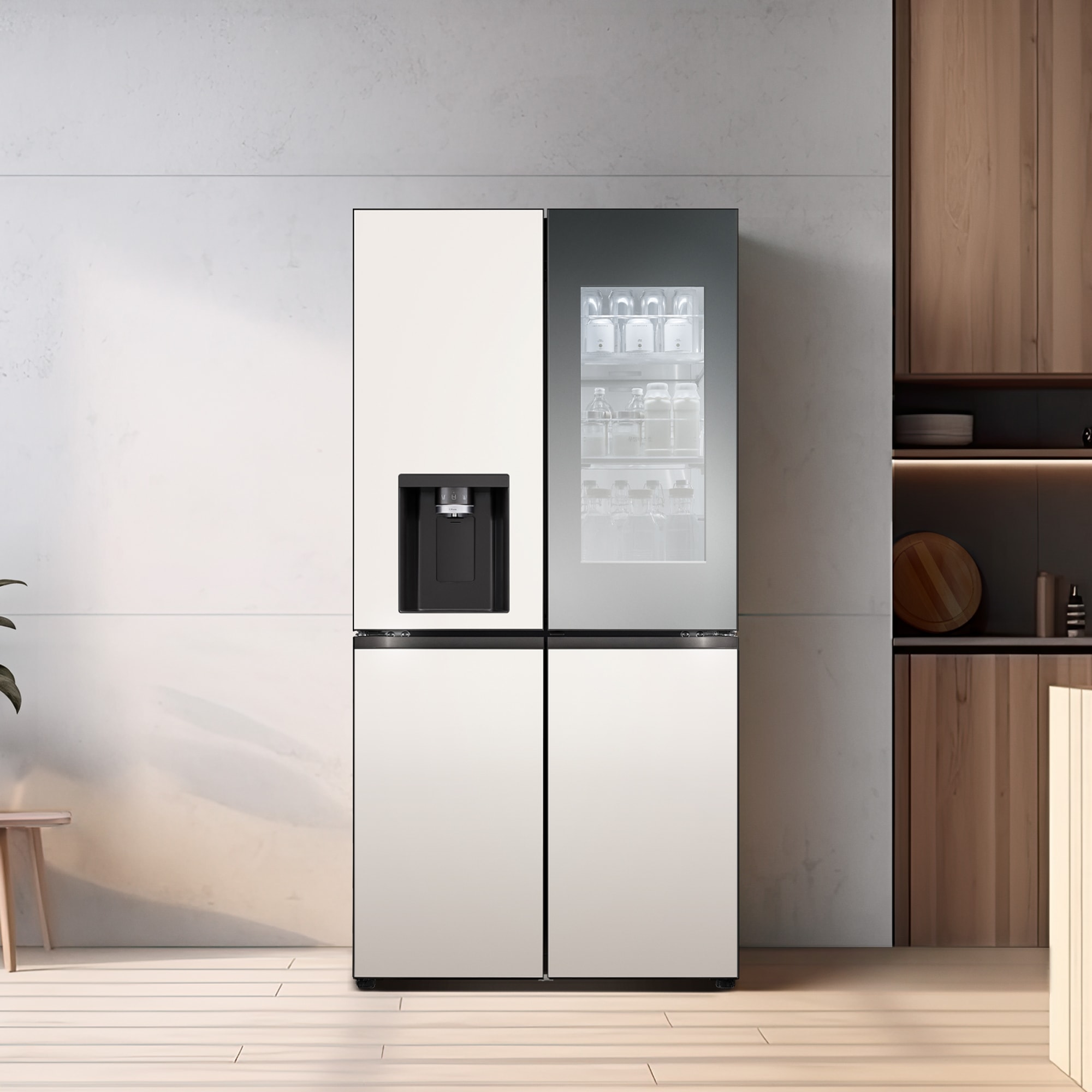 냉장고 LG 디오스 오브제컬렉션 얼음정수기냉장고 (W824GBB472.AKOR) 줌이미지 0