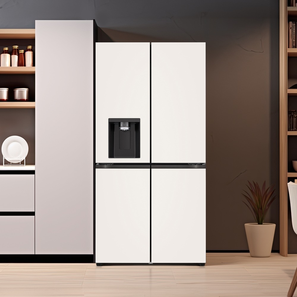 냉장고 LG 디오스 오브제컬렉션 STEM 얼음정수 냉장고 (매직스페이스) (W824GBB172.AKOR) 메인이미지 1