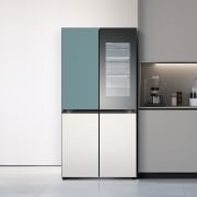 냉장고 LG 디오스 오브제컬렉션 노크온 더블매직스페이스 냉장고 (M874GTB551.AKOR) 썸네일이미지 0