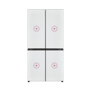 냉장고 LG 디오스 오브제컬렉션 더블매직스페이스(본체) 냉장고 (M874AAA251.AKOR) 썸네일이미지 0