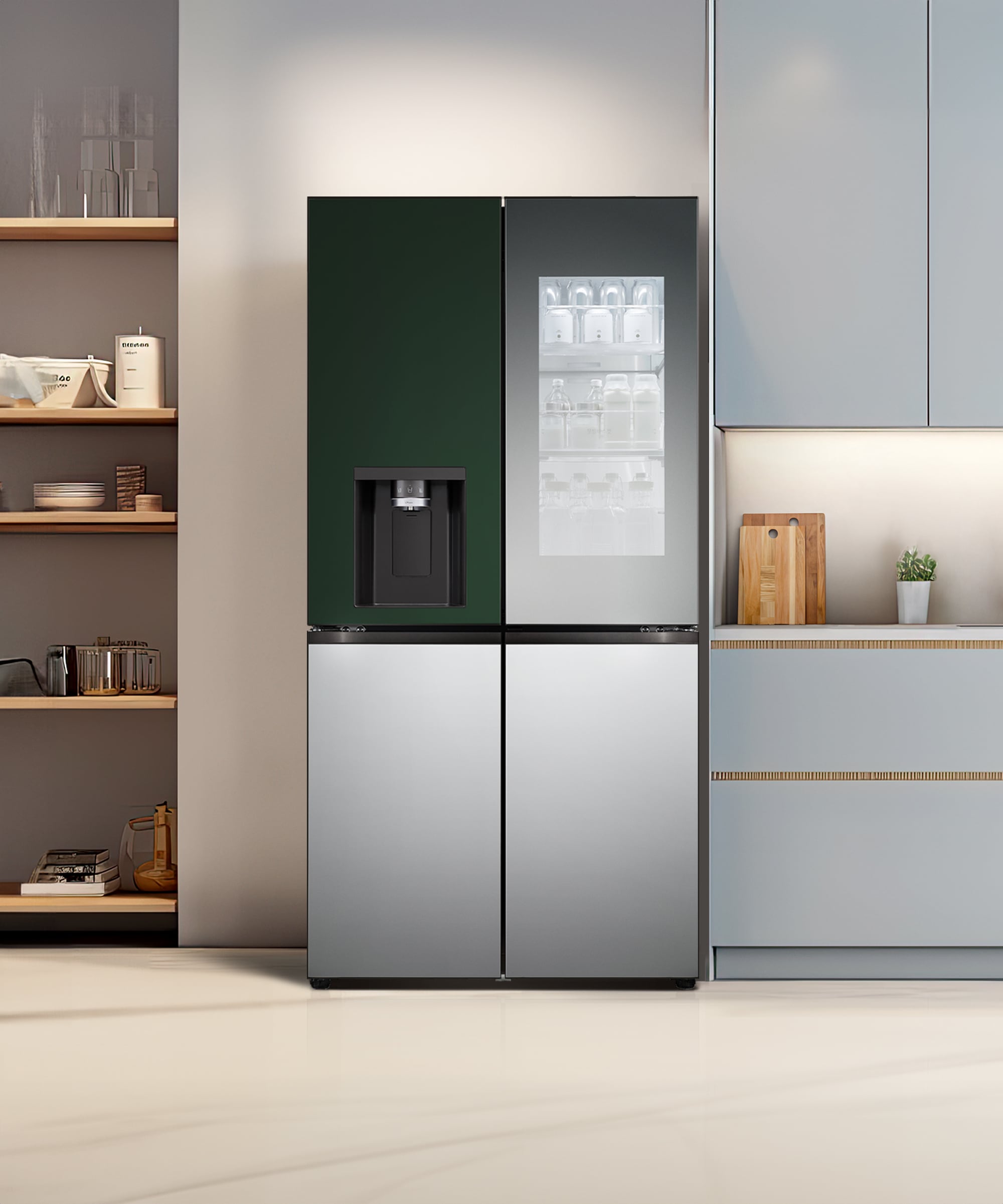 냉장고 LG 디오스 오브제컬렉션 얼음정수기냉장고 (W824SGS472S.AKOR) 메인이미지 0