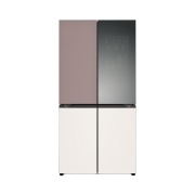 LG 업 가전  LG 디오스 오브제컬렉션 노크온 더블매직스페이스 냉장고 (M874GKB551S.AKOR) 썸네일이미지 0
