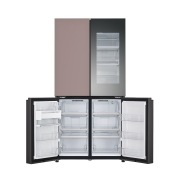 LG 업 가전  LG 디오스 오브제컬렉션 노크온 더블매직스페이스 냉장고 (M874GKB551S.AKOR) 썸네일이미지 11