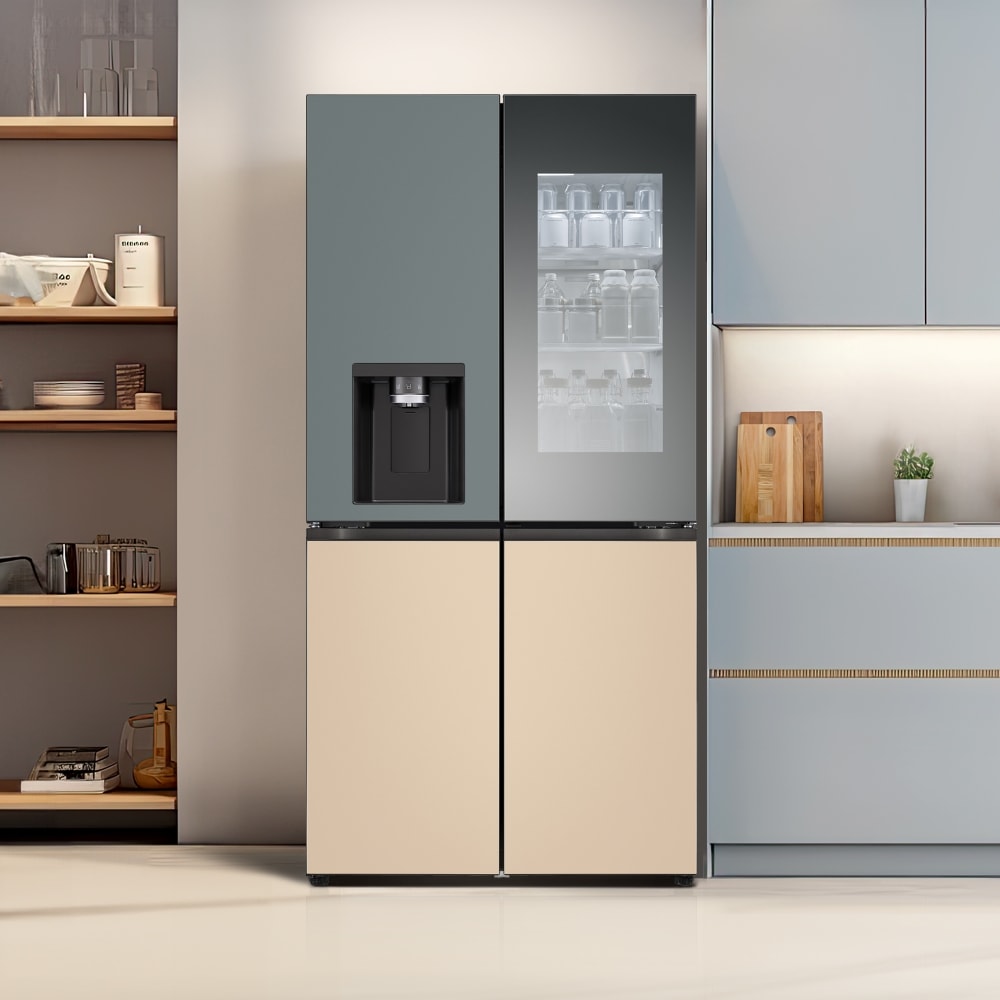 LG 업 가전 LG 디오스 오브제컬렉션 STEM 얼음정수 냉장고 (노크온 매직스페이스) (W824FBS472S.AKOR) 메인이미지 0