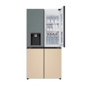 LG 업 가전 LG 디오스 오브제컬렉션 STEM 얼음정수 냉장고 (노크온 매직스페이스) (W824FBS472S.AKOR) 썸네일이미지 4