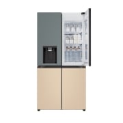 LG 오브제컬렉션 LG 디오스 오브제컬렉션 STEM 얼음정수 냉장고 (노크온 매직스페이스) (W824FBS472S.AKOR) 썸네일이미지 4