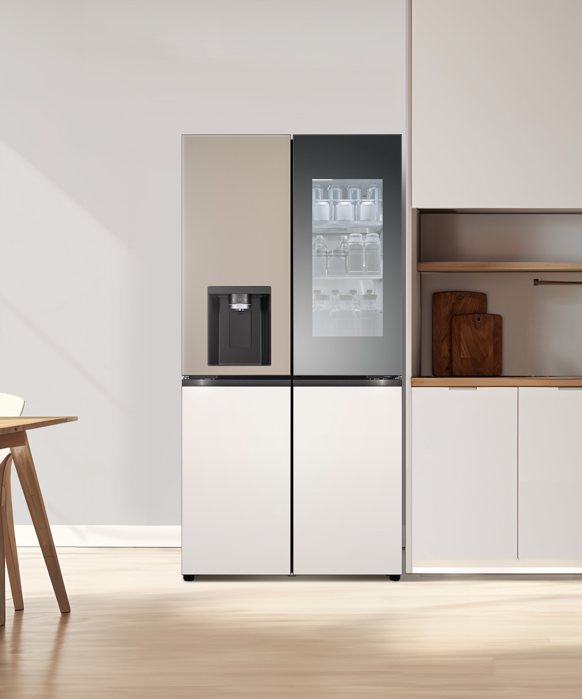 냉장고 LG 디오스 오브제컬렉션 얼음정수기냉장고 (W824GCB472S.AKOR) 메인이미지 0