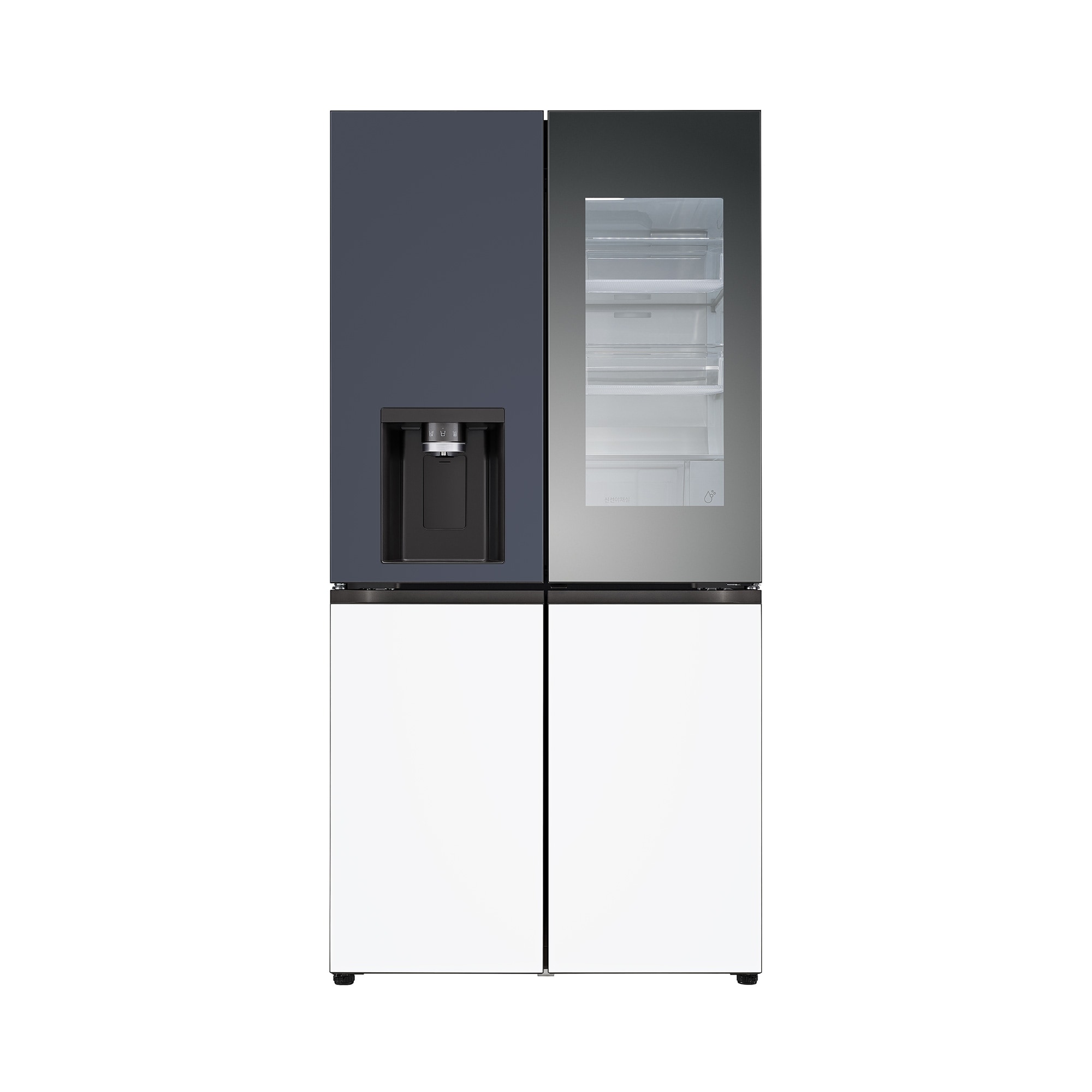 냉장고 LG 디오스 오브제컬렉션 STEM 얼음정수 냉장고 (노크온 매직스페이스) (W824MNH472S.AKOR) 줌이미지 0