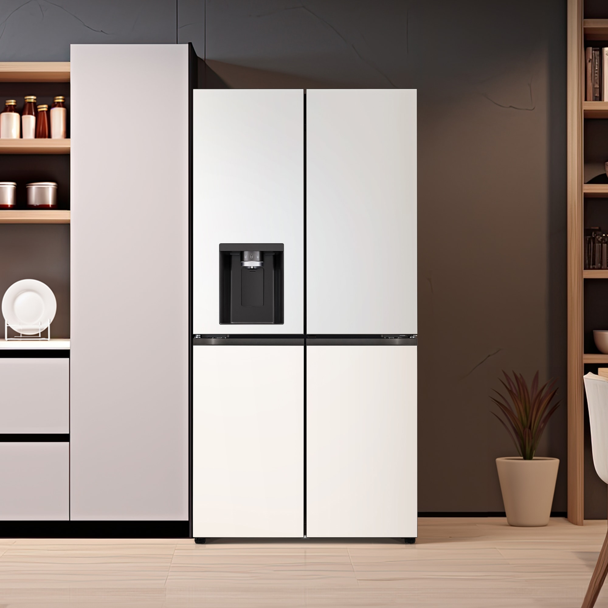 냉장고 LG 디오스 오브제컬렉션 얼음정수기냉장고 (W824GYW172S.AKOR) 줌이미지 0