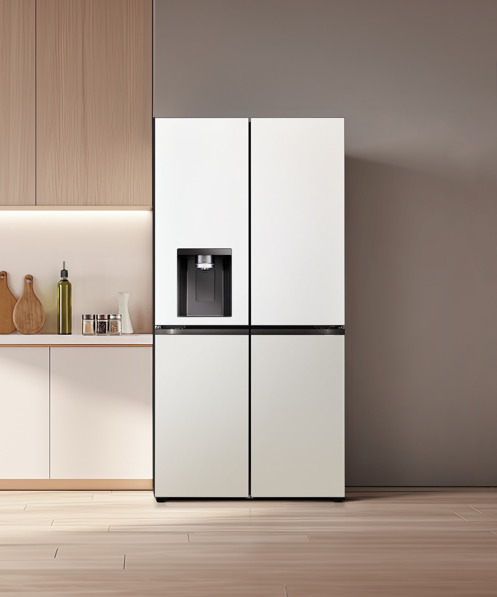 냉장고 LG 디오스 오브제컬렉션 STEM 얼음정수 냉장고 (매직스페이스) (W824MWG172S.AKOR) 메인이미지 0