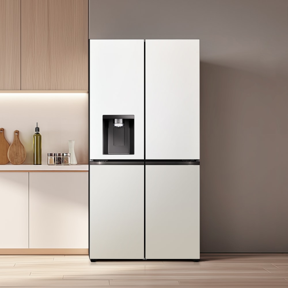 냉장고 LG 디오스 오브제컬렉션 STEM 얼음정수 냉장고 (매직스페이스) (W824MWG172S.AKOR) 메인이미지 1