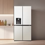 냉장고 LG 디오스 오브제컬렉션 STEM 얼음정수 냉장고 (매직스페이스) (W824MWG172S.AKOR) 썸네일이미지 1