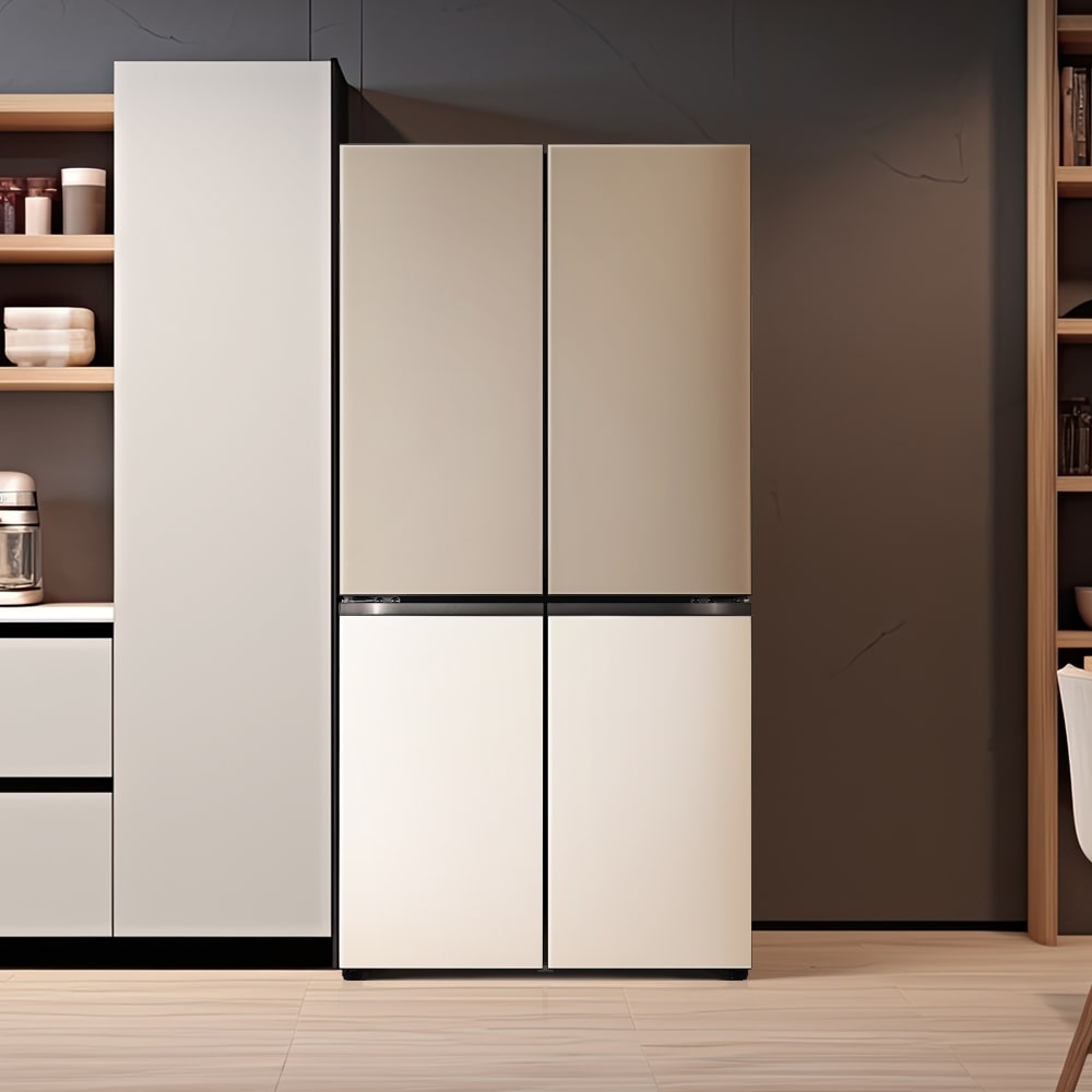 LG 업 가전 LG 디오스 오브제컬렉션 베이직 냉장고 (M874GCB031S.AKOR) 메인이미지 0
