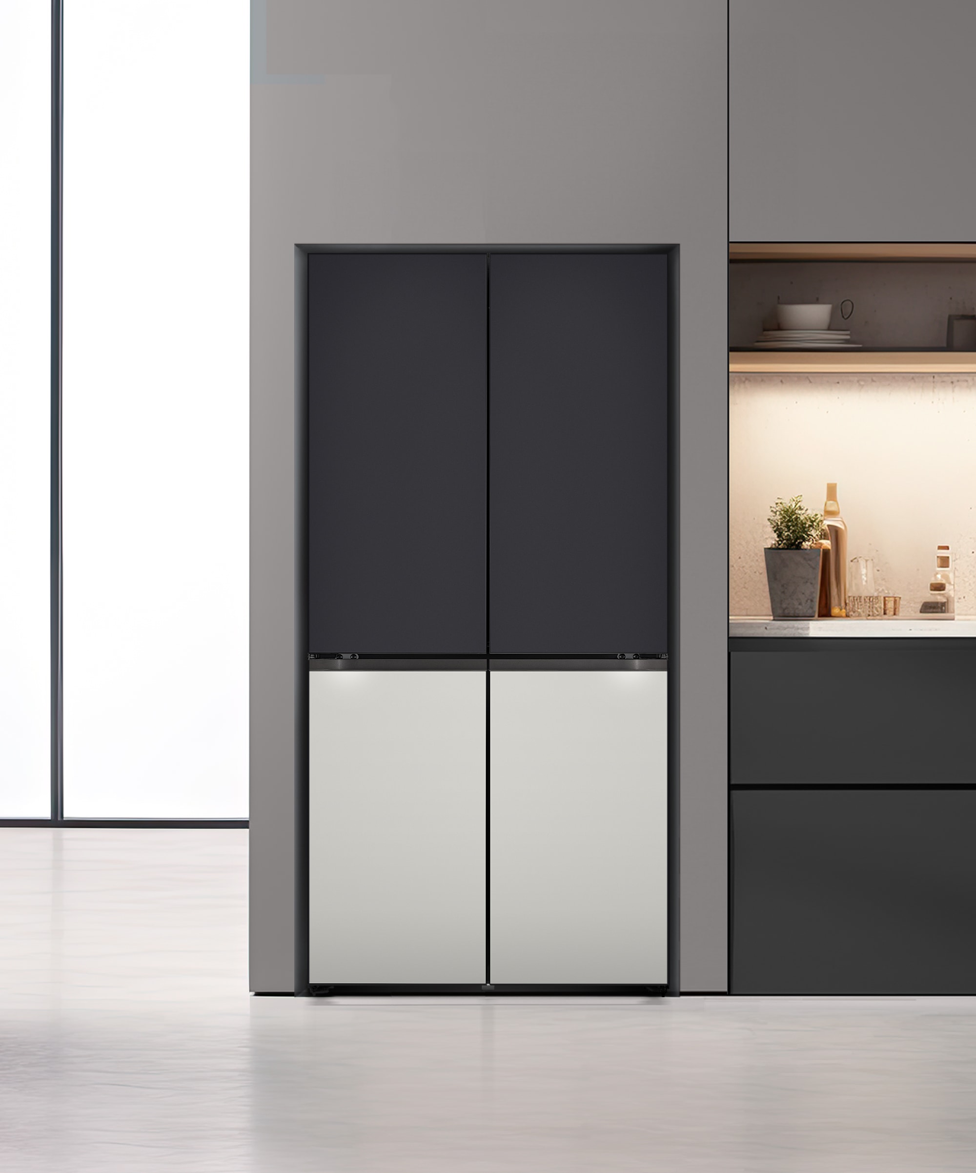 냉장고 LG 디오스 오브제컬렉션 빌트인 타입 냉장고 (M623MBG042S.AKOR) 메인이미지 0