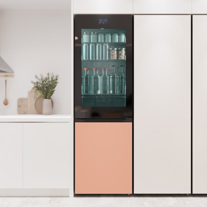 냉장고  LG 모던엣지 냉장고 오브제컬렉션 노크온 (Q343GIH183S.AKOR) 메인이미지 0