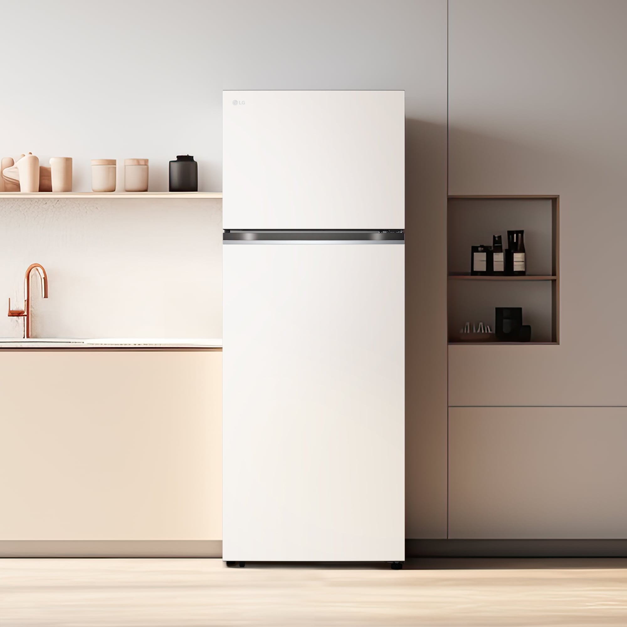 냉장고 LG 일반냉장고 오브제컬렉션 (D463MEE33.AKOR) 줌이미지 1