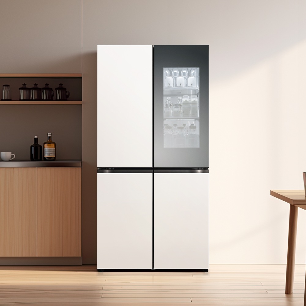 냉장고 LG 디오스 오브제컬렉션 노크온 매직스페이스 (M874GBB451S.AKOR) 메인이미지 0