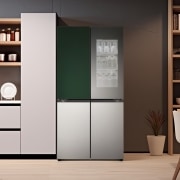 냉장고 LG 디오스 오브제컬렉션 STEM 베이직 냉장고 (노크온 더블매직스페이스) (M874SGS5C2S.AKOR) 썸네일이미지 0