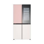 냉장고 LG 디오스 오브제컬렉션 STEM 베이직 냉장고 (노크온 더블매직스페이스) (M874GPB5C2S.AKOR) 썸네일이미지 0