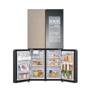 냉장고 LG 디오스 오브제컬렉션 STEM 베이직 냉장고 (노크온 더블매직스페이스) (M874GCB5C2S.AKOR) 썸네일이미지 12