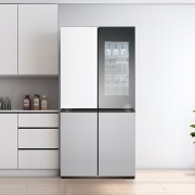 냉장고 LG 디오스 오브제컬렉션 STEM 베이직 냉장고 (노크온 더블매직스페이스) (M874MHR5C2S.AKOR) 썸네일이미지 0